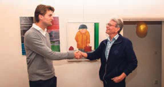 Hans Gussekloo winnaar kunstprijs Ohmann&nbsp;Notariaat