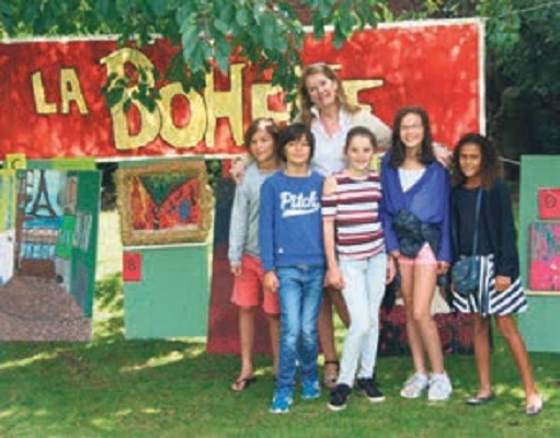 Jong talent bij de mini-opera in de tuin van het&nbsp;Baljuwhuis