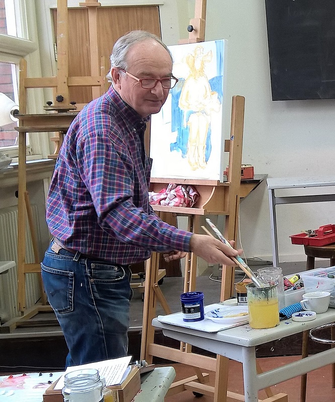 Foto-impressie workshop “schilderen naar model”&nbsp;(2)