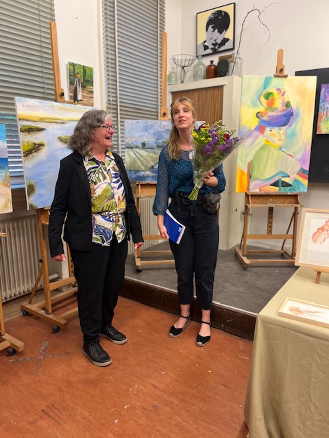 De opening van de voorjaarstentoonstelling