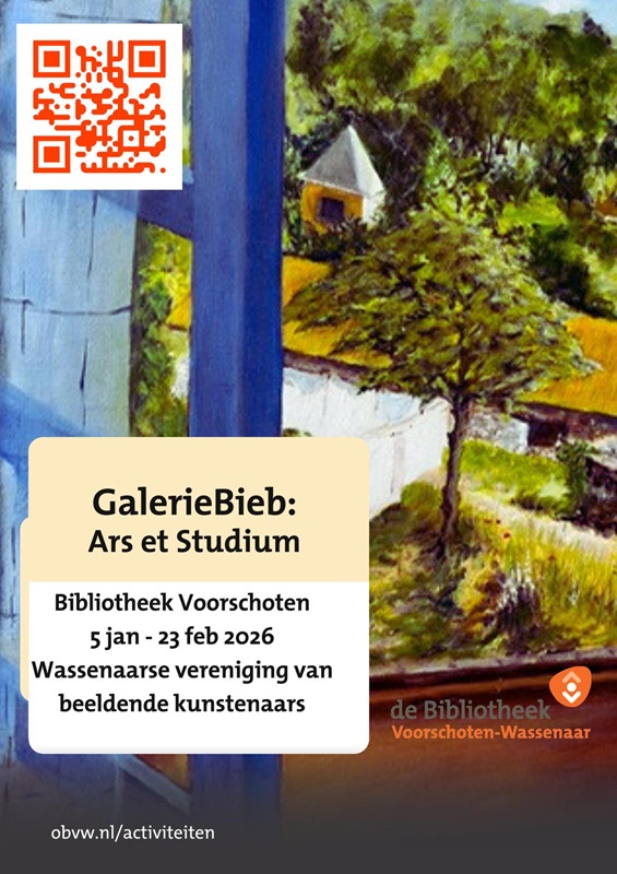 Tentoonstelling Ars et Studium in Galerie Bieb&nbsp;Voorschoten